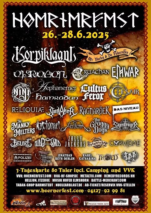 Flyer Hörnerfest 2025