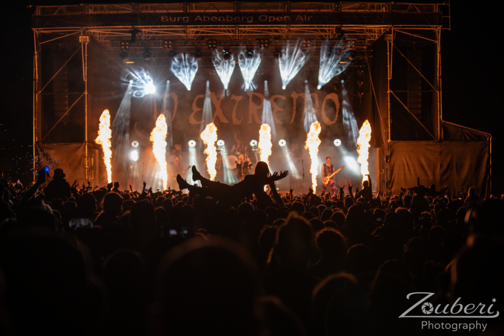 In Extremo performing at Feuertanz Festival 2026
